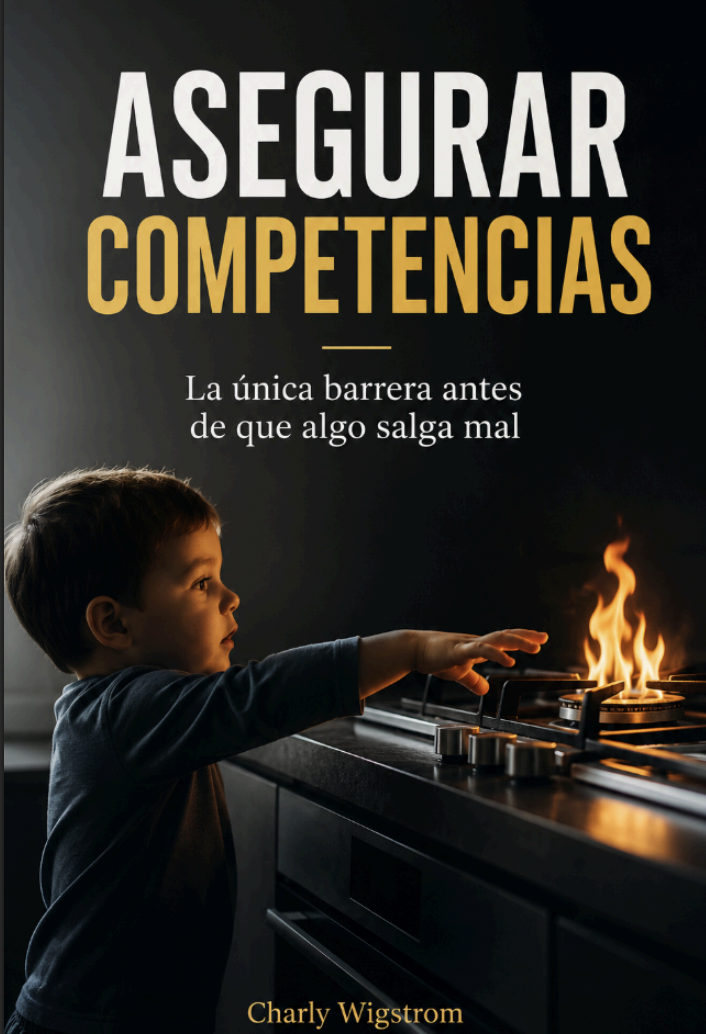 Asegurar Competencias — La única barrera antes de que algo salga mal, por Charly Wigstrom
